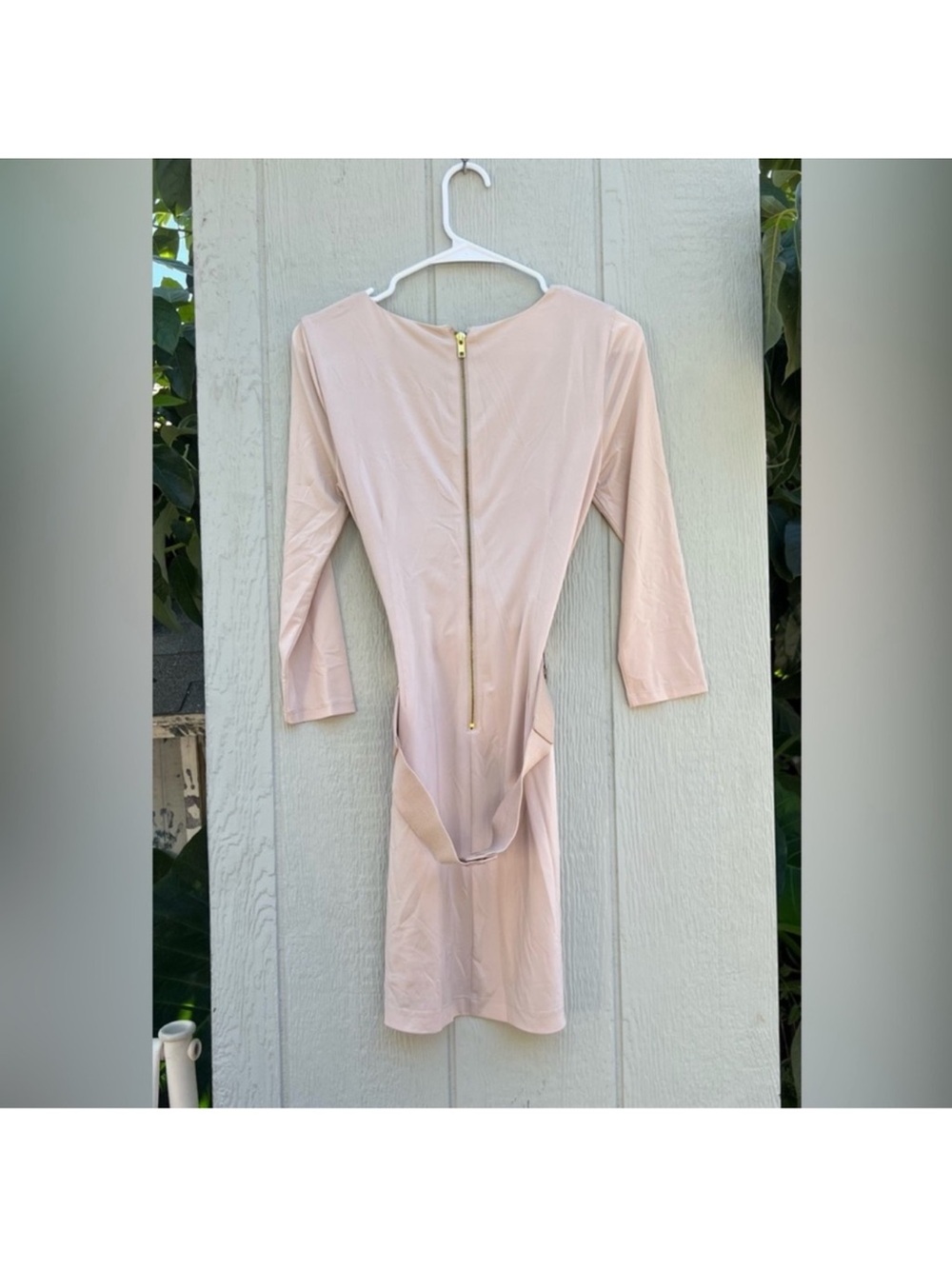 Bebe silver peony belted dress - Picture 2 of 4
